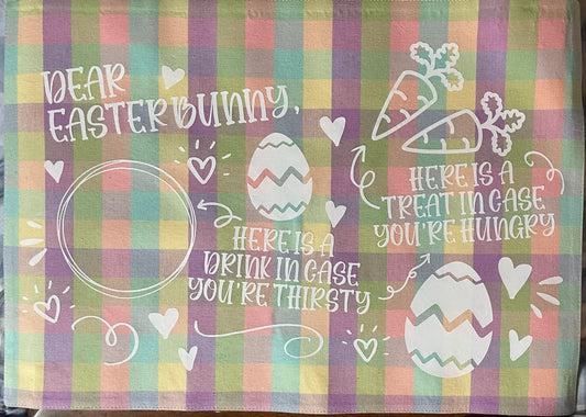 Dear Easter Bunny Placemat