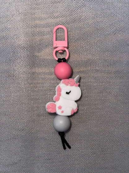 Unicorn Zipper Pull