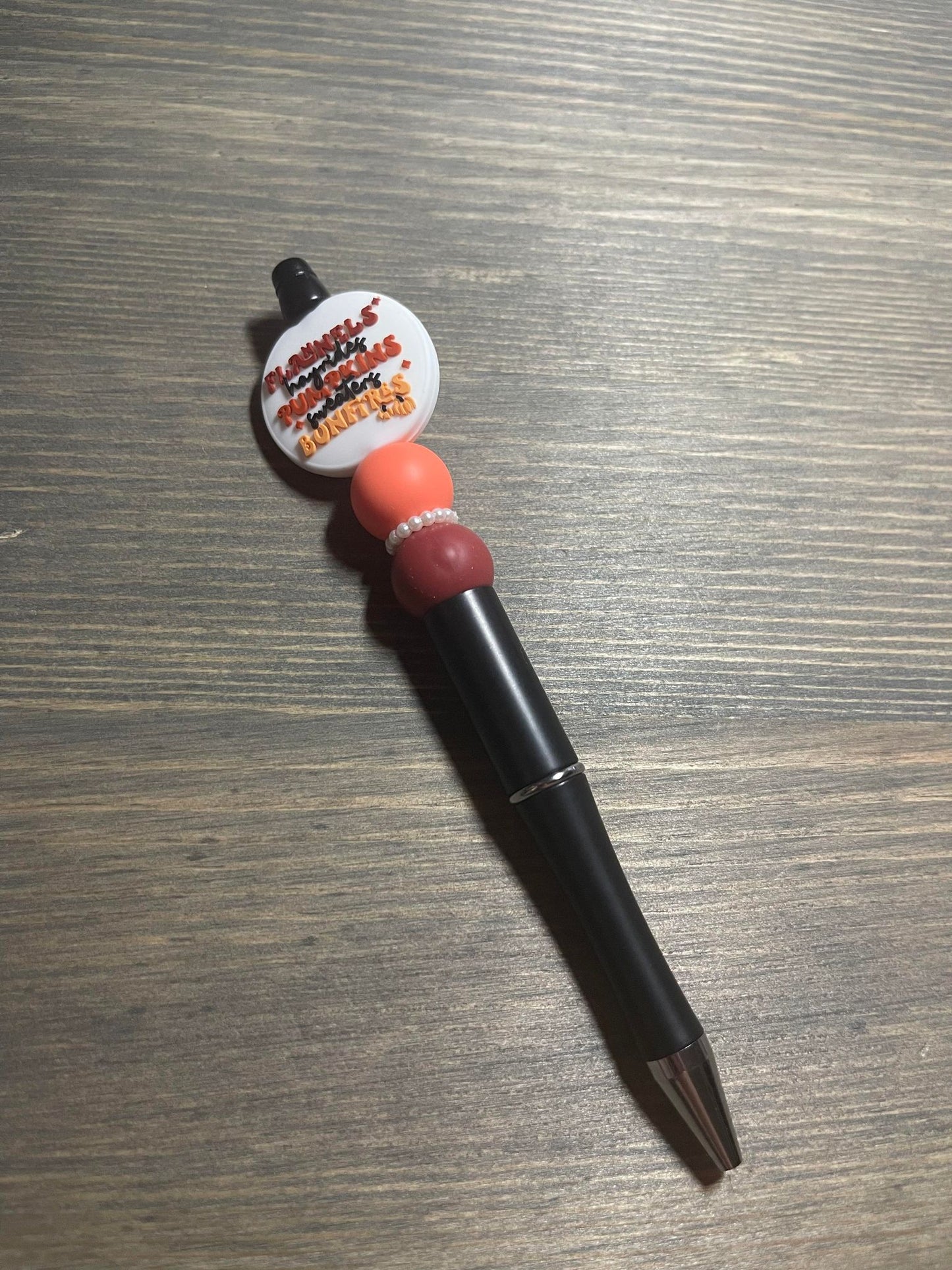 Halloween/Fall Beaded Pens