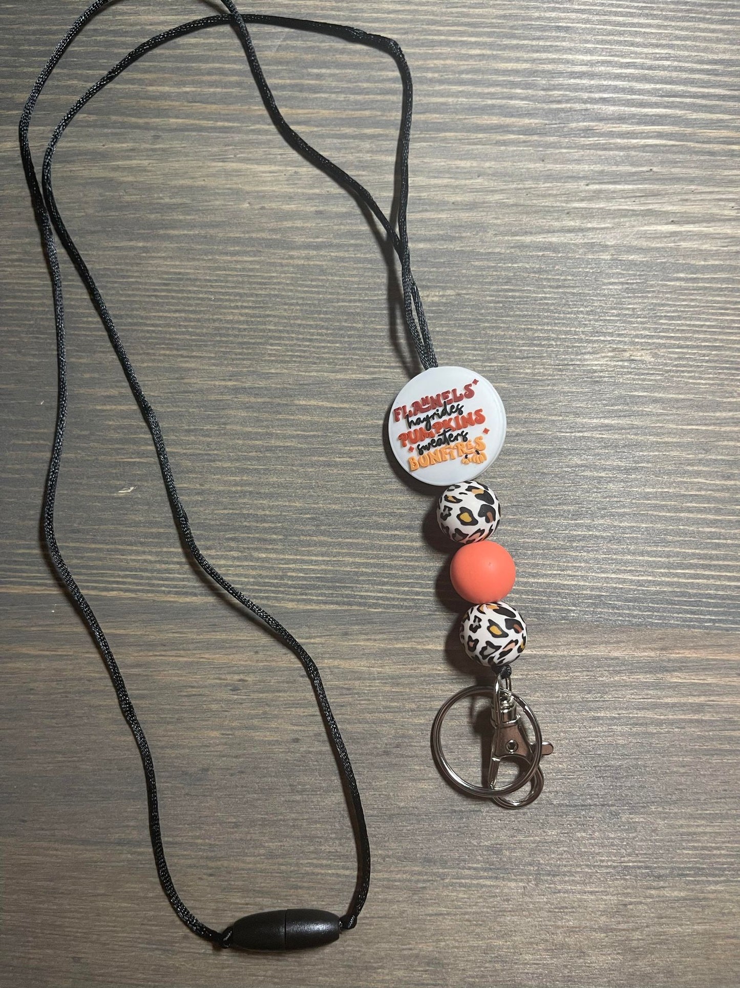 Halloween/Fall Lanyards