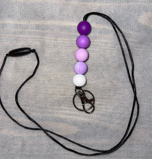 Purple Ombré Lanyard