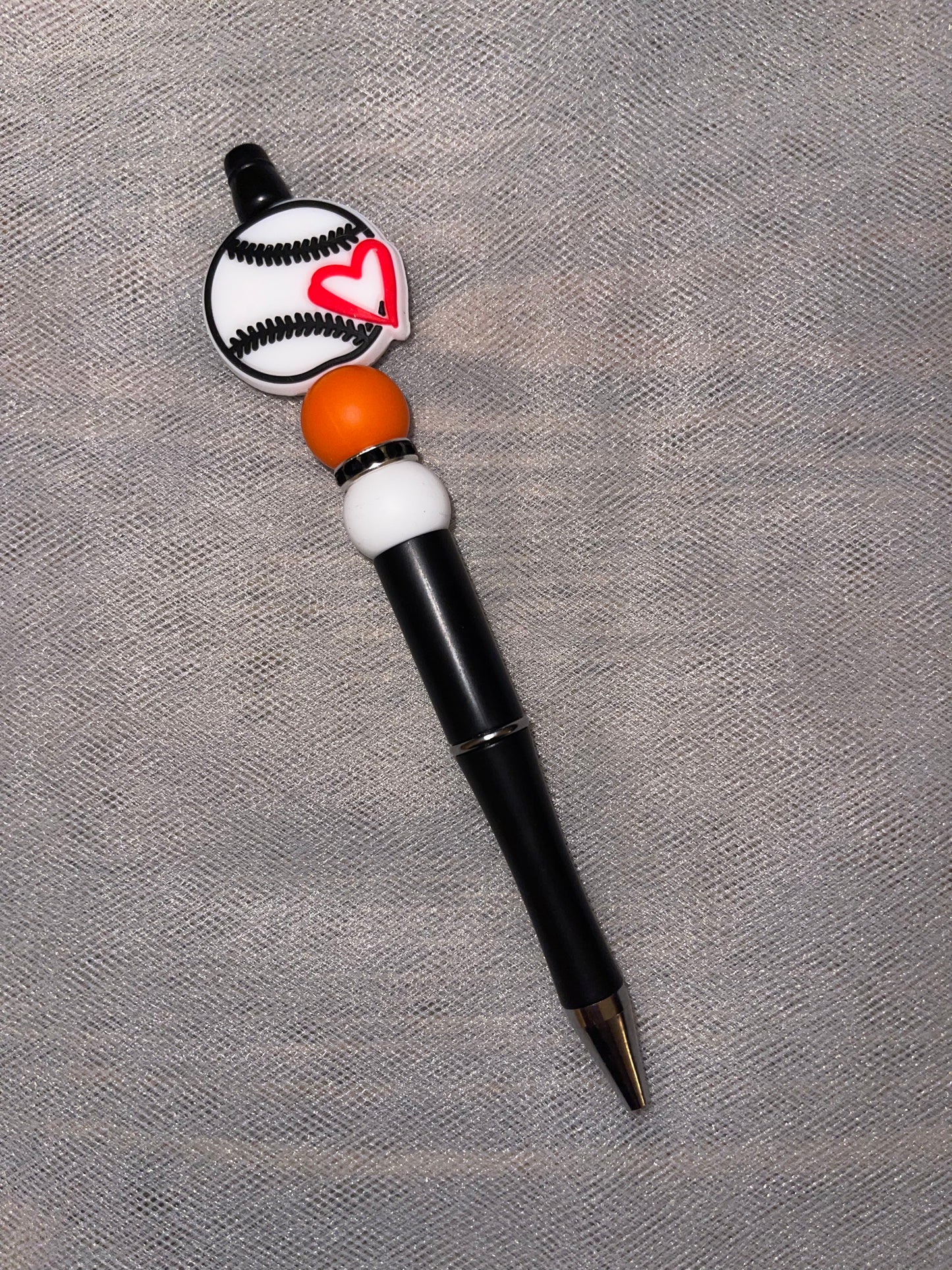 Baltimore Baseball Beaded Pen