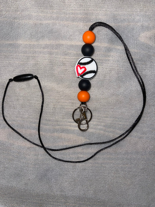 Baltimore Baseball Love Lanyard