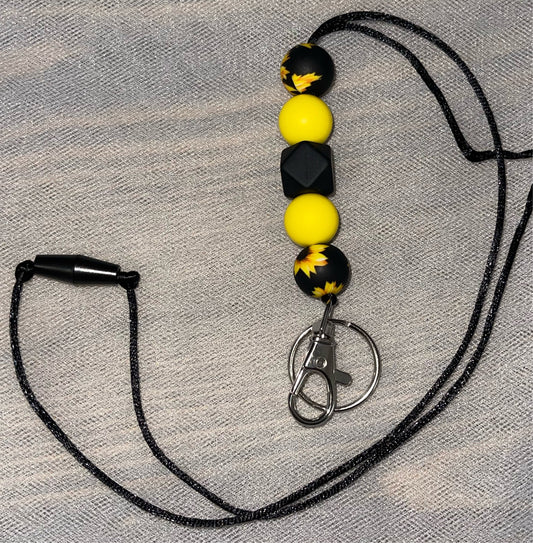 Sunflower Lanyard