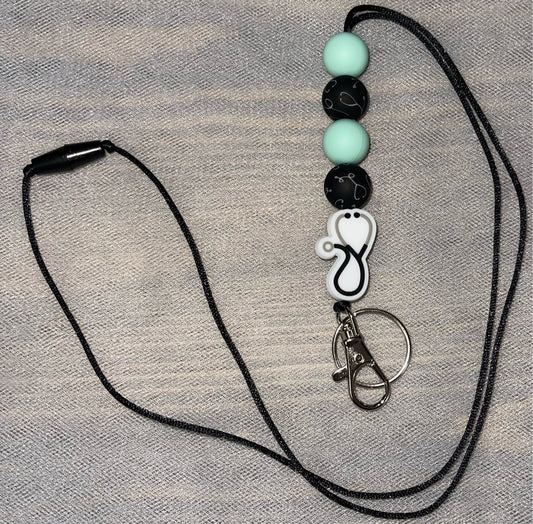 Mint Nurse Lanyard