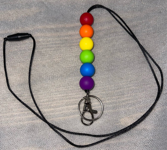 Rainbow Lanyard